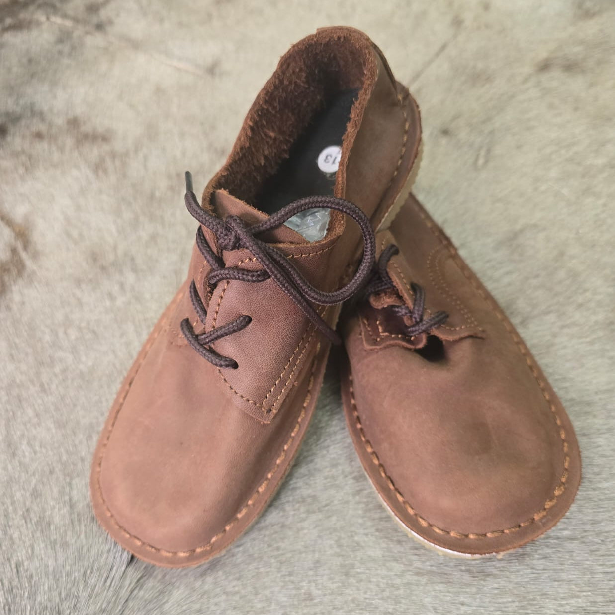 Little Rebel Leather High Cut Vellies (For Boys)